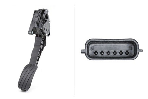 Hella 6PV 009 978-751 Sensor, accelerator pedal position