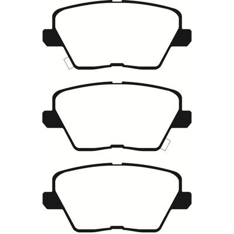 Abtex Rear Brake Pad Set PLU4645