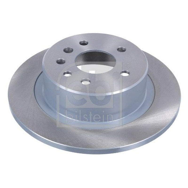 Febi 2 x Solid Rear Brake Discs 02552