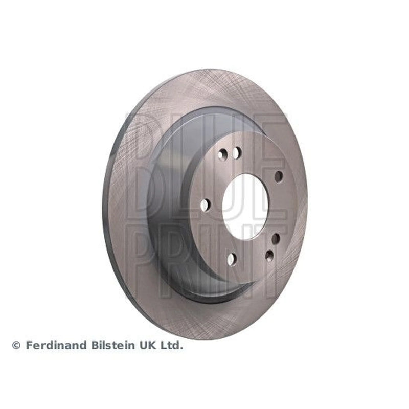 Blue Print 2 x Solid Rear Brake Discs ADG043219