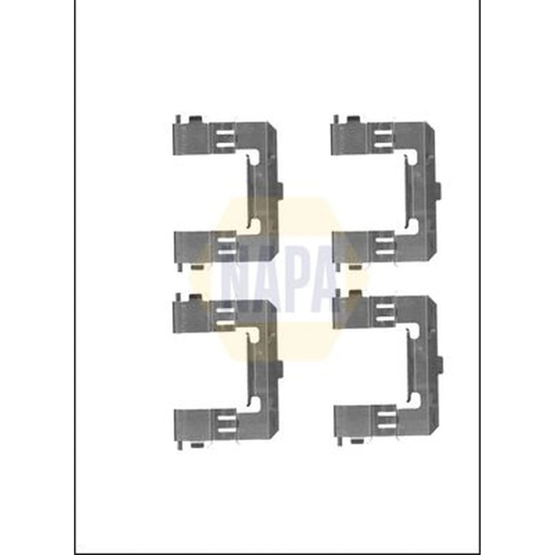NAPA Brake Pad Accessory Fitting Kit Front NFK1065