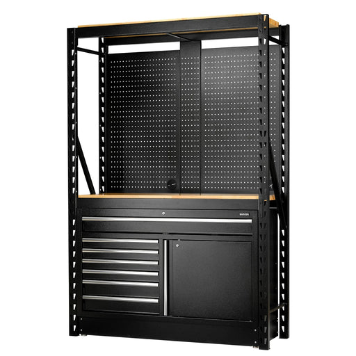 Bunker Modular Storage Combo 14 Piece 1500mm with Hardwood Shelving