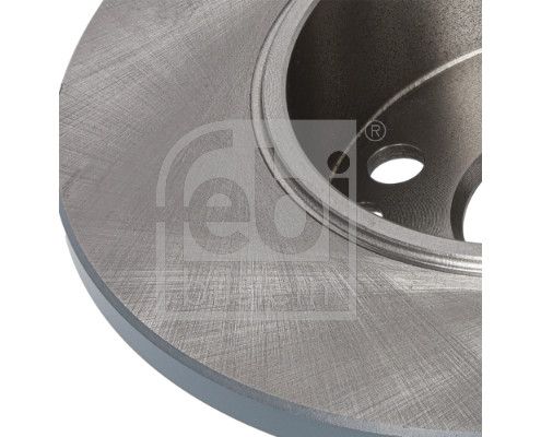 Febi 2 x Brake Disc Set Solid Front