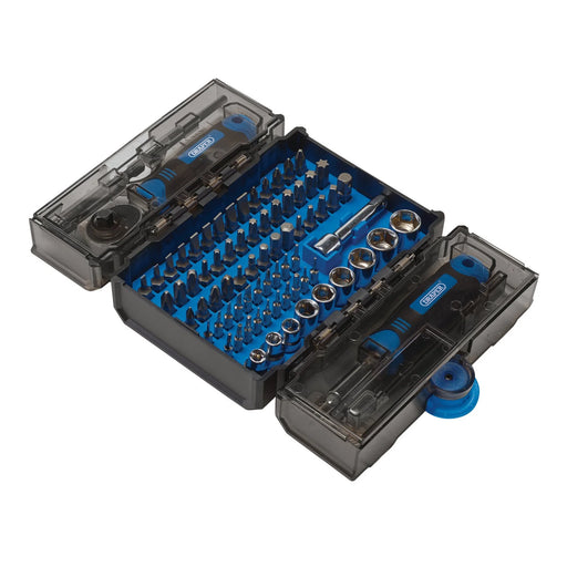 Draper Ratchet and Screwdriver Bit Set 78 Piece