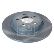 Febi 2 x Solid Rear Brake Discs 104852