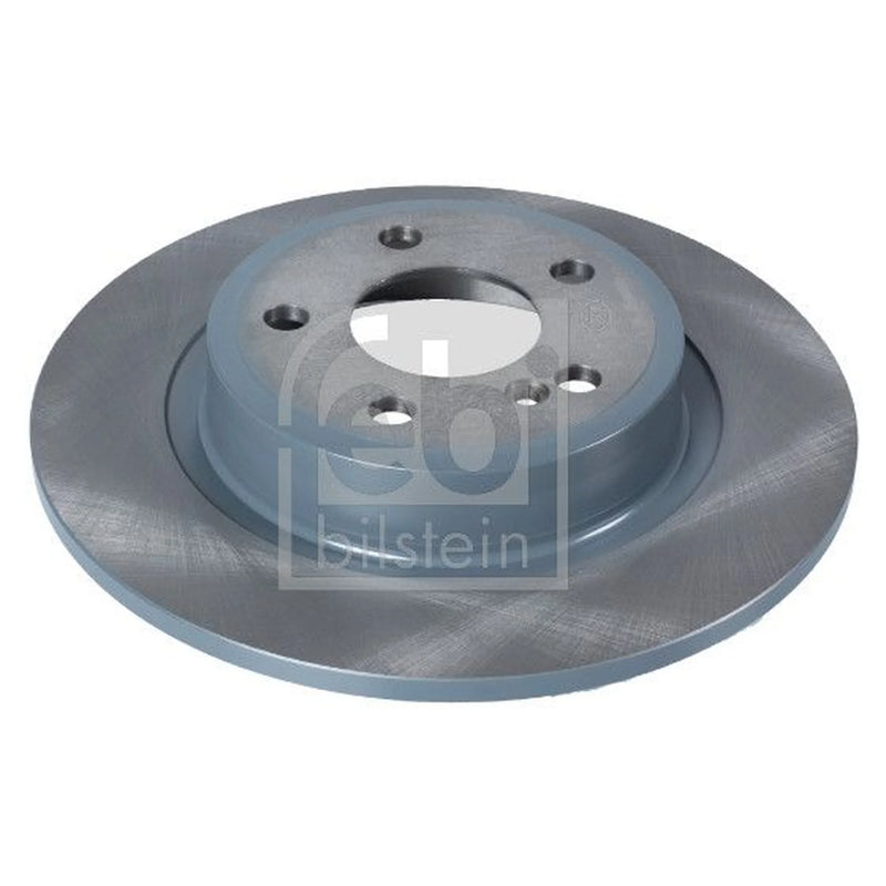 Febi 2 x Solid Rear Brake Discs 104852