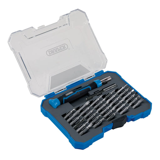 Draper Precision Screwdriver Set 32 Piece with Magnetic Bit Holder