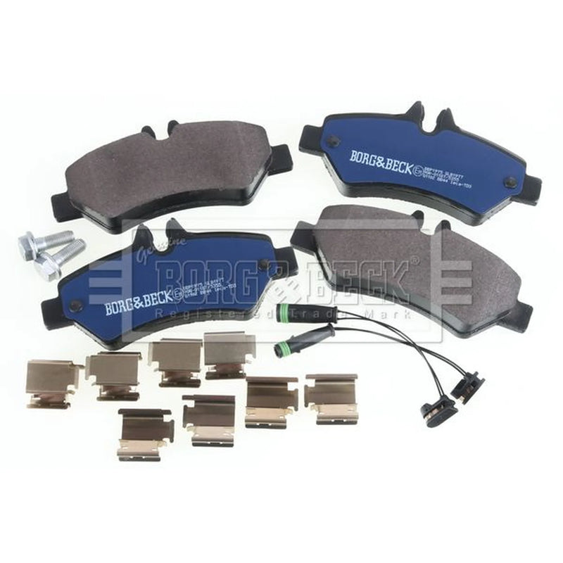 Borg & Beck 4 x Rear Brake Pad Set BBP1975