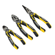 Draper Expert High Leverage Plier Set 3 Piece Yellow