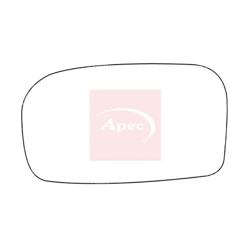 Apec Exterior Wing Mirror Glass Left AMS2593