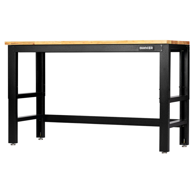 Bunker Workbench with Hardwood Worktop, Multi-Length Options