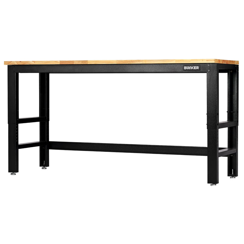 Bunker Workbench with Hardwood Worktop, Multi-Length Options