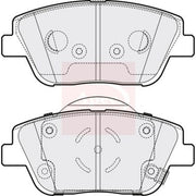 Apec Front Brake Pad Set PAD1755