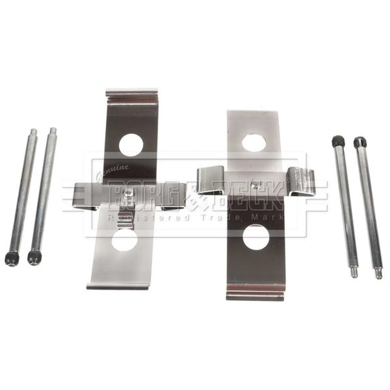 Borg & Beck Brake Pad Accessory Fitting Kit Front BBK1279
