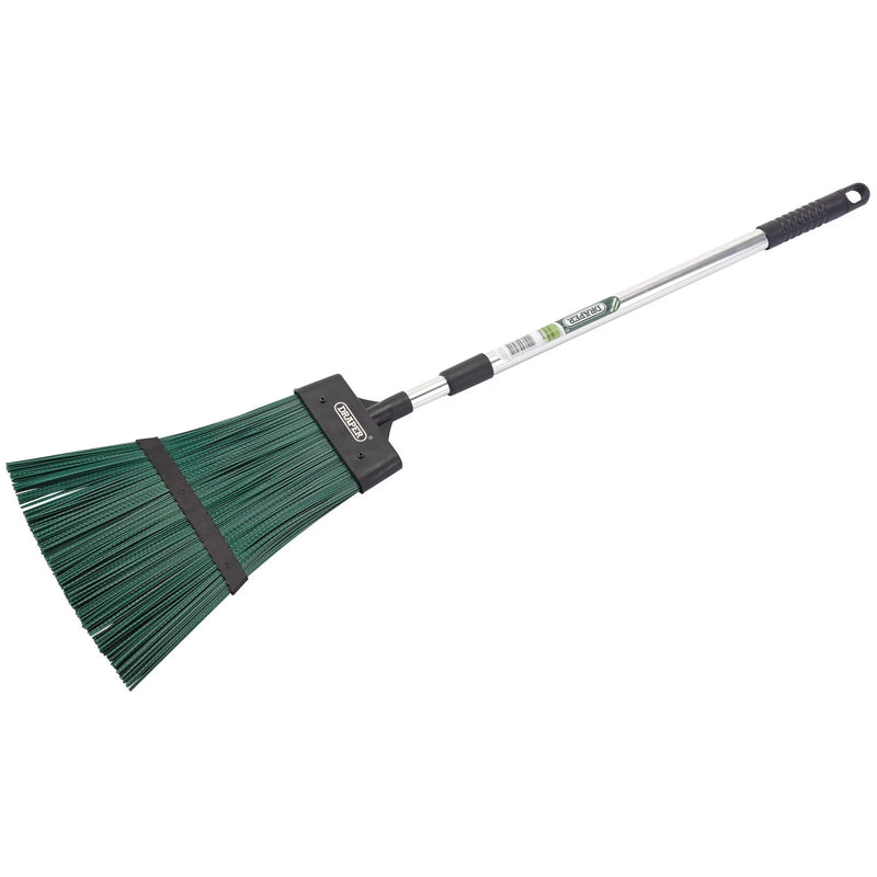 Draper Telescopic Aluminium Broom 320mm Head