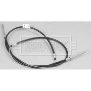 Borg & Beck Handbrake Cable Left Rear BKB2803