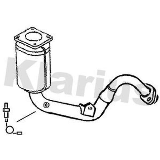 Klarius Catalyst Type Approved With Pipe 321616