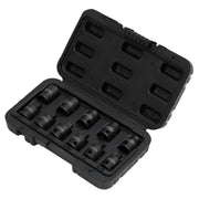 Draper Impact Pipe Plug Socket Set 3/8" Sq. Dr. 11 Piece