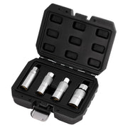 Draper Magnetic Spark Plug Socket Set 3/8" Sq. Dr. 4 Piece