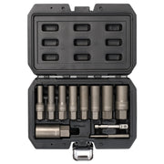 Draper Spiral Type Deep Bolt Extractor Set 11 Piece 3/8" Sq. Dr.