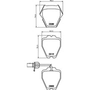 DON Front Brake Pad Set PCP2112