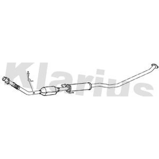 Klarius Catalyst Type Approved With Pipe 322469