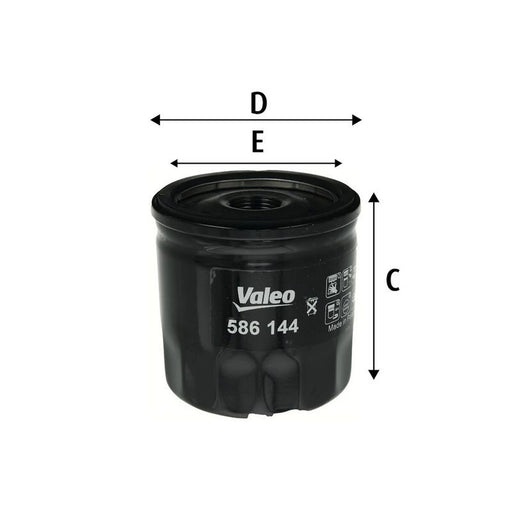 Valeo Engine Oil Filter 586144