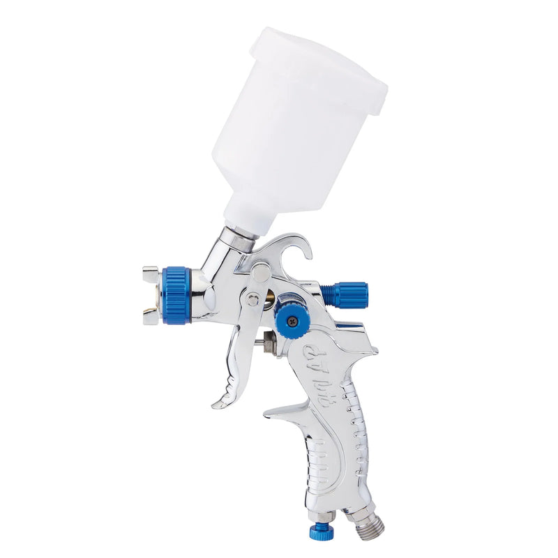 Draper HVLP Air Paint Spray Gun 100ml with Nozzle Kit