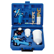 Draper HVLP Air Paint Spray Gun Kit 7 Piece 0.8 & 1.4mm