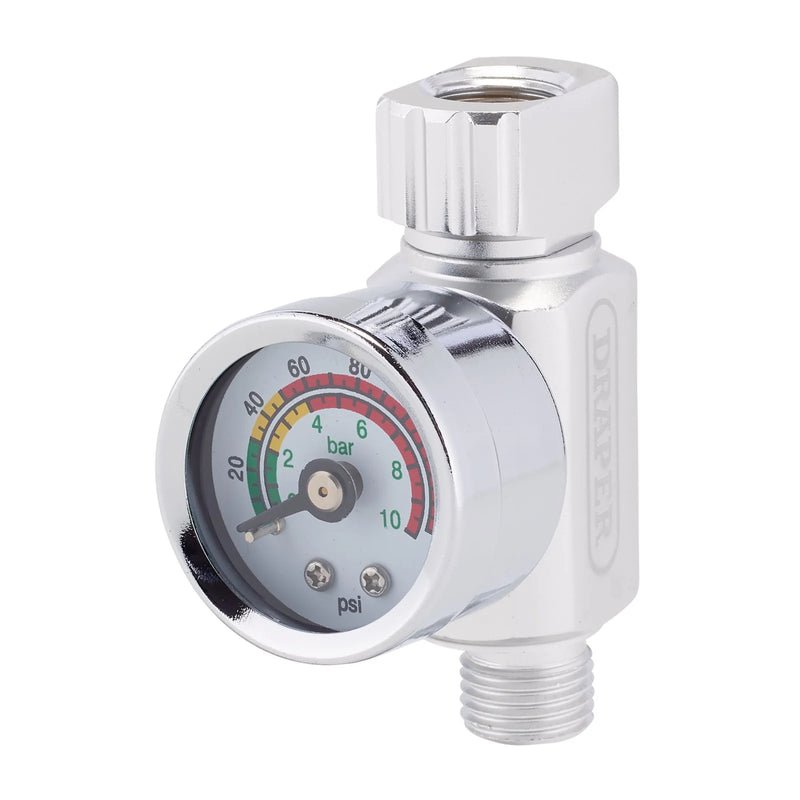 Draper Air Regulator and Gauge 1/4" BSP 140psi