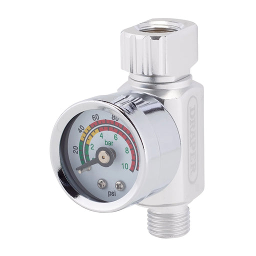 Draper Air Regulator and Gauge 1/4" BSP 140psi