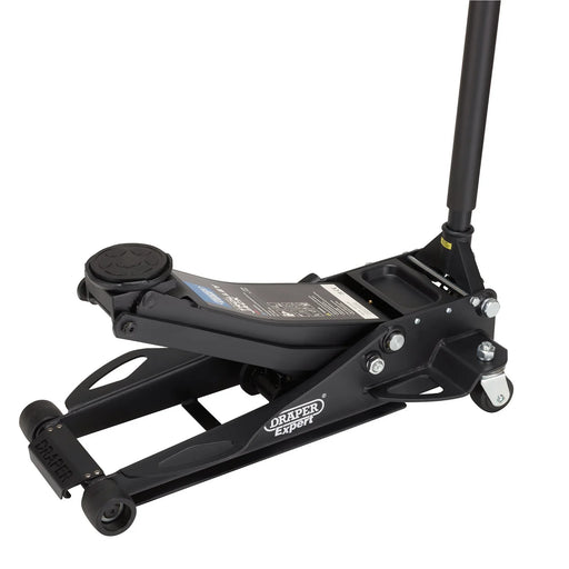Draper Expert Trolley Jack 3 Tonne Low Profile Black