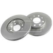 Borg & Beck 2 x Vented Front Brake Discs BBD4252