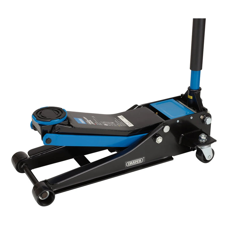 Draper Trolley Jack, Low-Profile, Twin-Piston Lift