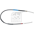 Febi Handbrake Cable Left Rear 17905