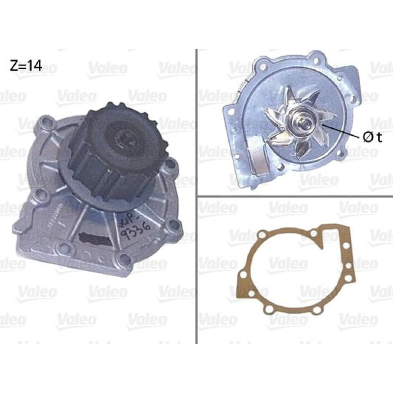 Valeo Engine Cooling Water Pump 506853