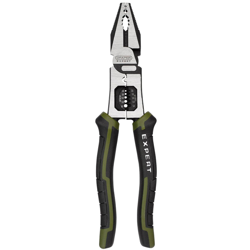 Expert Combination Pliers 200mm with Wire Stripper