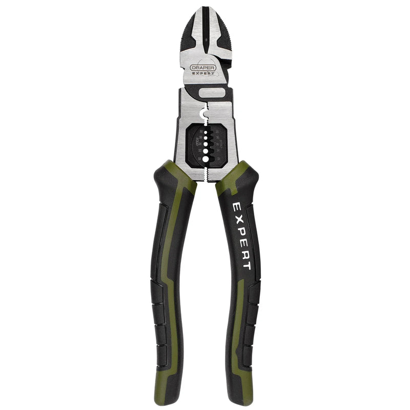Expert Side Cutters with Wire Stripper 200mm
