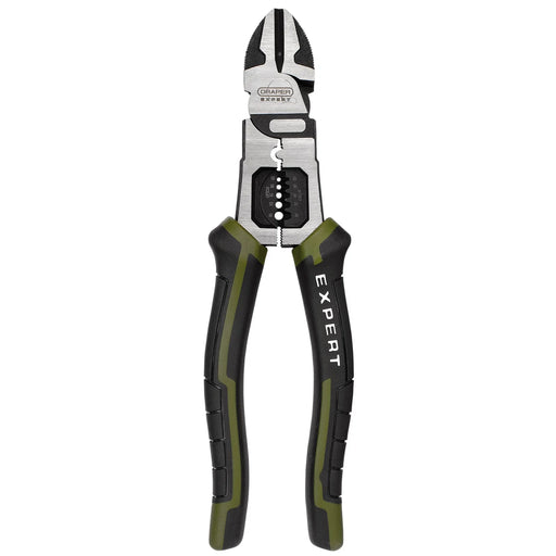 Expert Side Cutters with Wire Stripper 200mm