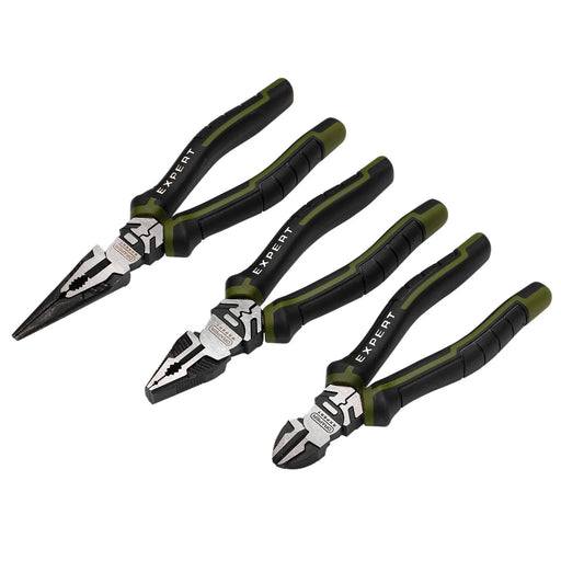 Expert High Leverage Pliers Set 3 Piece 200mm 175mm 160mm
