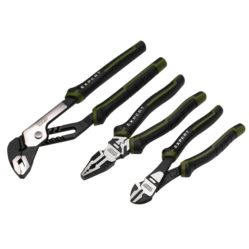 Expert High Leverage Pliers Set 3 Piece 190mm/200mm/250mm