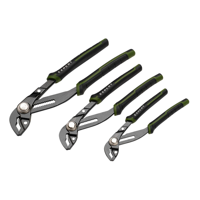 Expert Water Pump Pliers Set 3 Piece Quick Release
