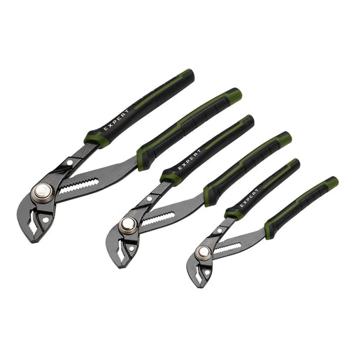 Expert Water Pump Pliers Set 3 Piece Quick Release