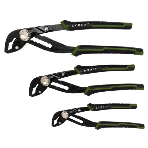 Expert Water Pump Pliers Set 3 Piece Quick Release