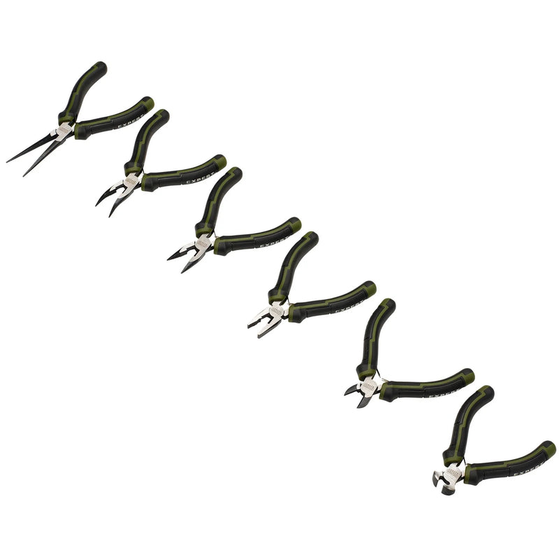 Expert Mini Pliers Set 6 Piece Chrome Vanadium Steel