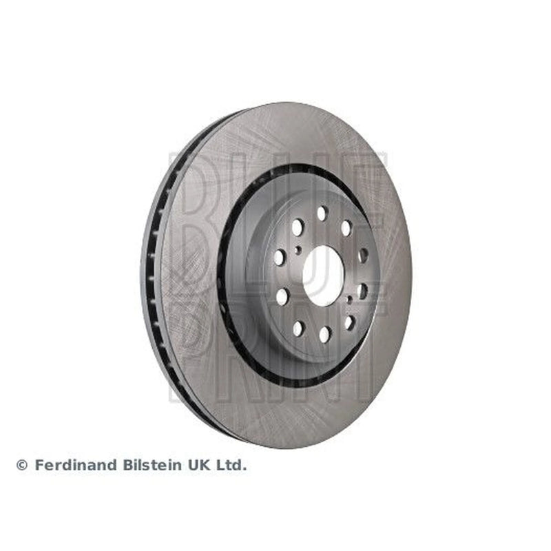 Blue Print 2 x Internally Vented Front Brake Discs ADT343286