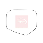 Apec Exterior Wing Mirror Glass Left AMS2639