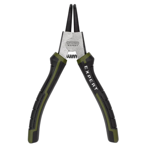Expert Bent External Circlip Pliers 180mm Chrome Vanadium Steel