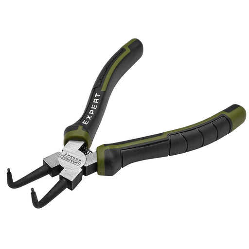 Expert Bent Internal Circlip Pliers 180mm Chrome Vanadium Steel