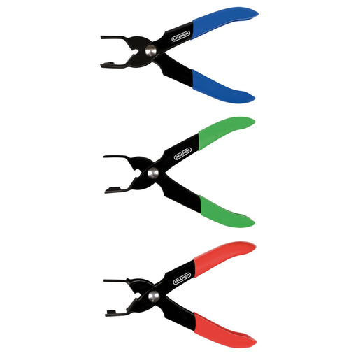Draper Coolant and Fuel Pipe Pliers Set 3 Piece